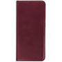 Xiaomi Redmi 10C, Oldalra nyíló tok, stand, Magnet Book, bordó