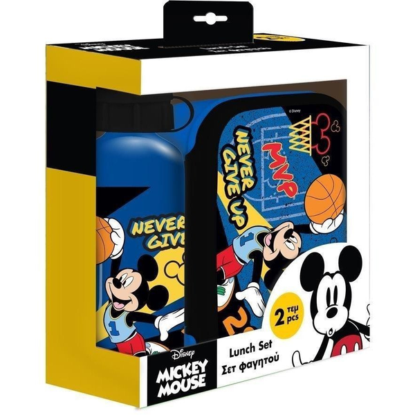 Lunchbox butelka 500ml + pudełko 800ml Mickey