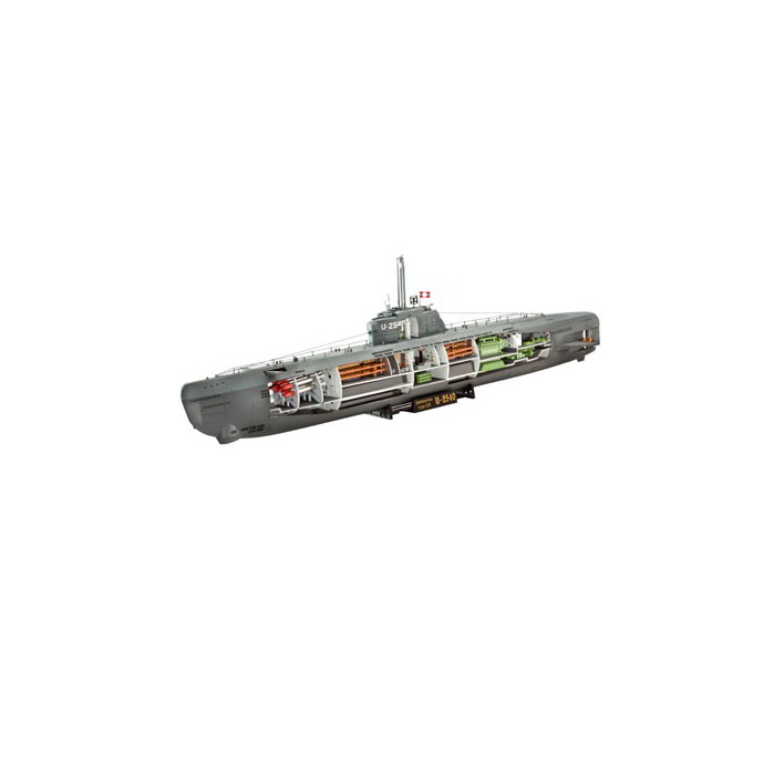 Revell German U-Boot Typ XXI hajó műanyag modell (1:144) (MR-5078)