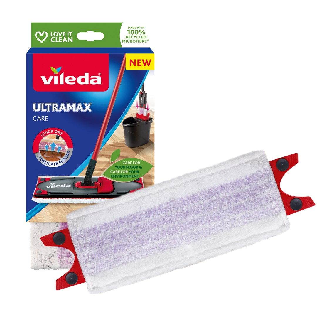 Vileda Ultramax Care mop cserehuzat - Fehér/kék (173490)