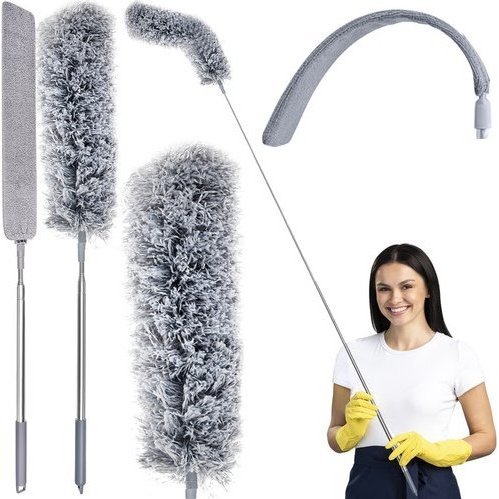 Teleszkópos portörlő 2 féle fejjel, 250 cm (5904463315099)