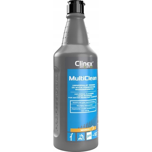  Clinex Uniwersalny środek CLINEX Multi Clean, do mycia powierzchni wodoodpornych, Mango, 1l