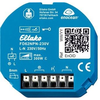 Eltako FD62NPN-230V vezeték nélküli fényerőszabályzó (30100535) (eltako30100535)