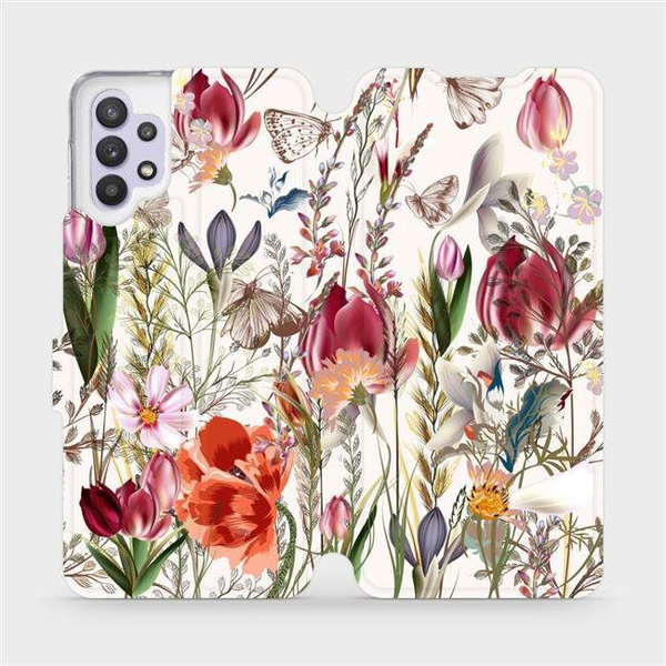 Flip case for Samsung Galaxy A32 5G - MP01S Blossoming meadow