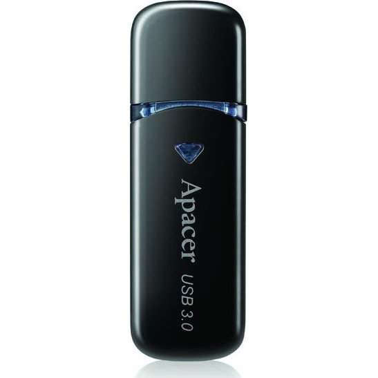 APACER Pendrive 64GB AH355 USB 3.0, Fekete