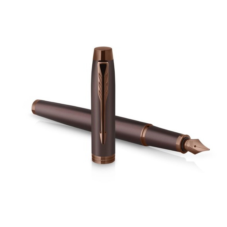 Parker Royal Im Monochrome Kupakos töltőtoll burgundi vörös - 0.5mm / Kék (7040339003)