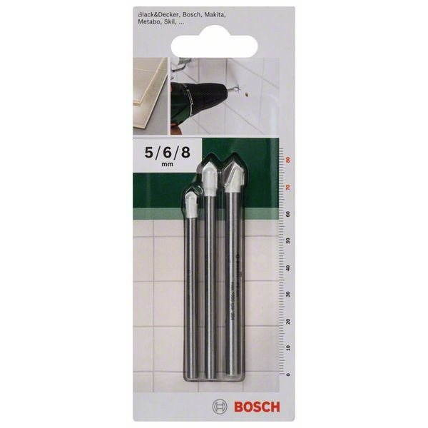 BOSCH fúrókészlet burkolathoz és csempéhez, 3 darab (2.609.255.588)