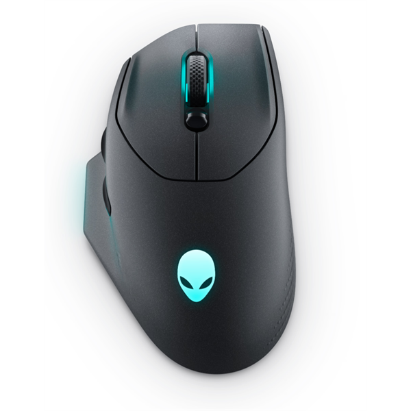 Alienware AW620M mus Spil Højre hånd RF Wireless + USB Type-C Optisk 26000 dpi
