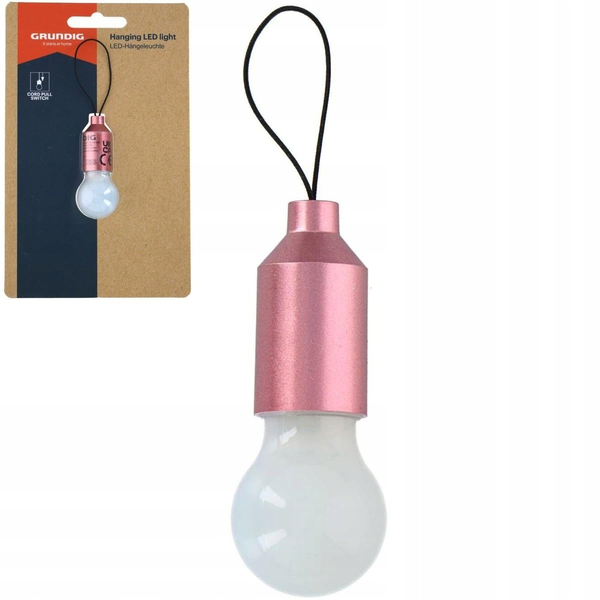 Latarka czołowa Grundig LATARKA TURYSTYCZNA LED GRUNDIG - różowy