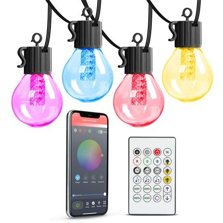 Garden of Eden Bluetooth-os smart szolár LED fényfüzér (11745) (g11745)
