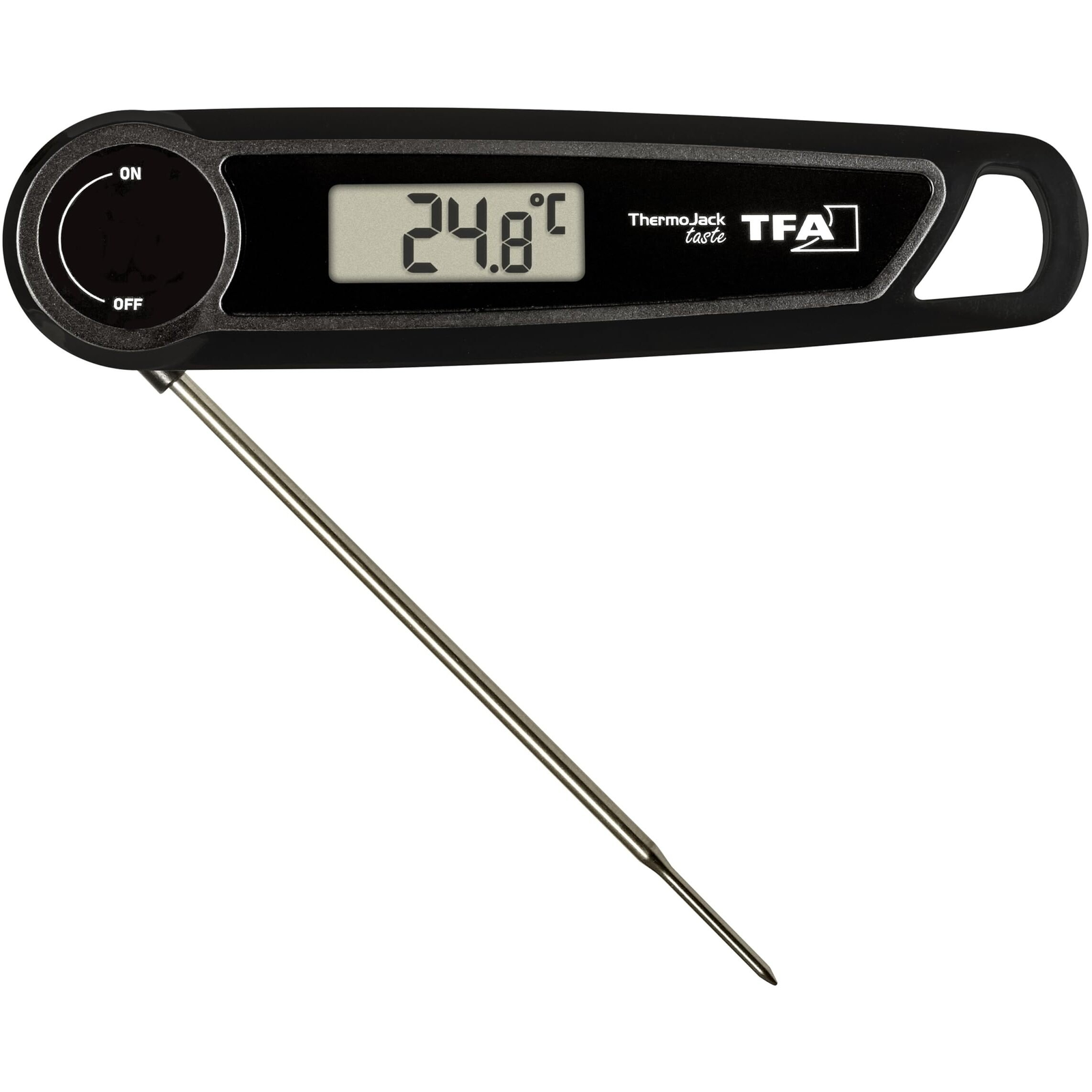 TFA Dostmann THERMO JACK TASTE Grill hőmérő Fekete (30.2035.01)