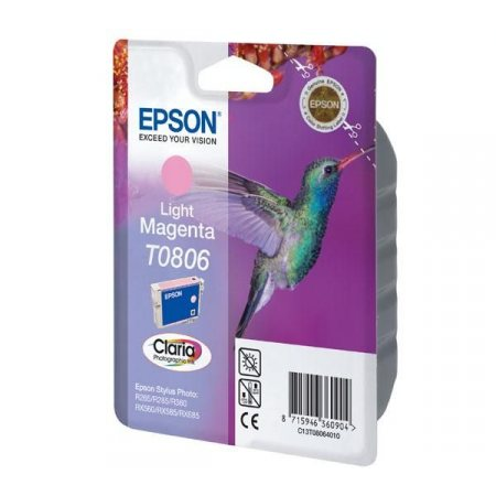 Epson Hummingbird T0806 blækpatron 1 stk Original Lys magenta