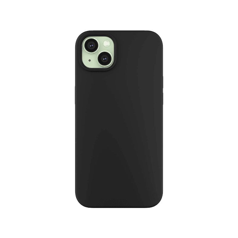 NextOne IPH-15-MAGCASE-BLACK iPhone 15 fekete szilikon MagSafe hátlap (IPH-15-MAGCASE-BLACK)