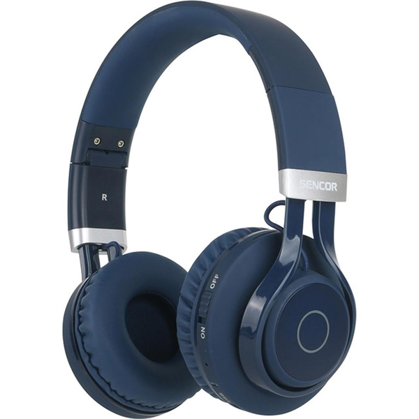 Слушалки за деца Sencor SEP Frieza Blue с Bluetooth и RGB осветление