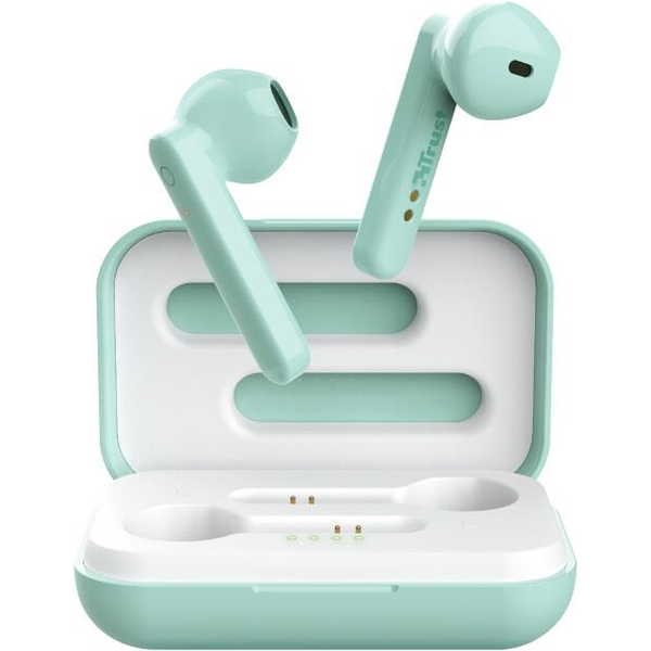 Căști fără fir Trust Primo Touch Bluetooth, culoare mentă
