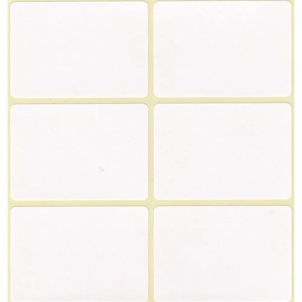 Etikett nyomtatóhoz 35x50 mm - Fehér (60 etikett / csomag) (5998377104191)