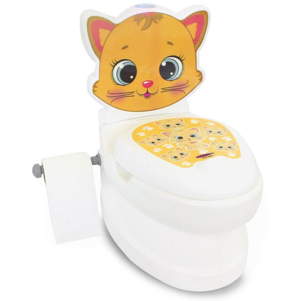 Jamara BAY Világító és zenélő Bili WC papír tartóval - Cica