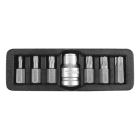 YATO YT-0416 Torx furatos Bitkészlet - 7 db-os, 1/2