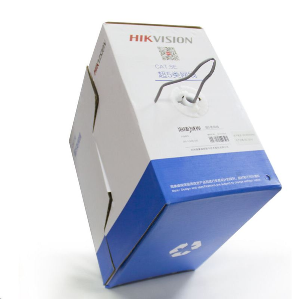 Kabel kroucená dvojlinka Hikvision U/UTP kat. 5e, 305 m
