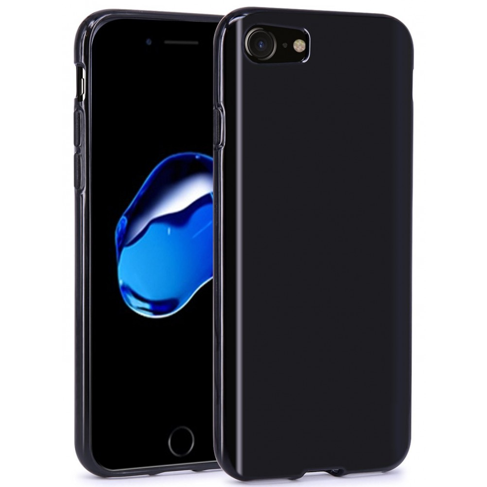 Cellect Apple iPhone 7 szilikon hátlap - Fekete (TPU-IPH7-BK)