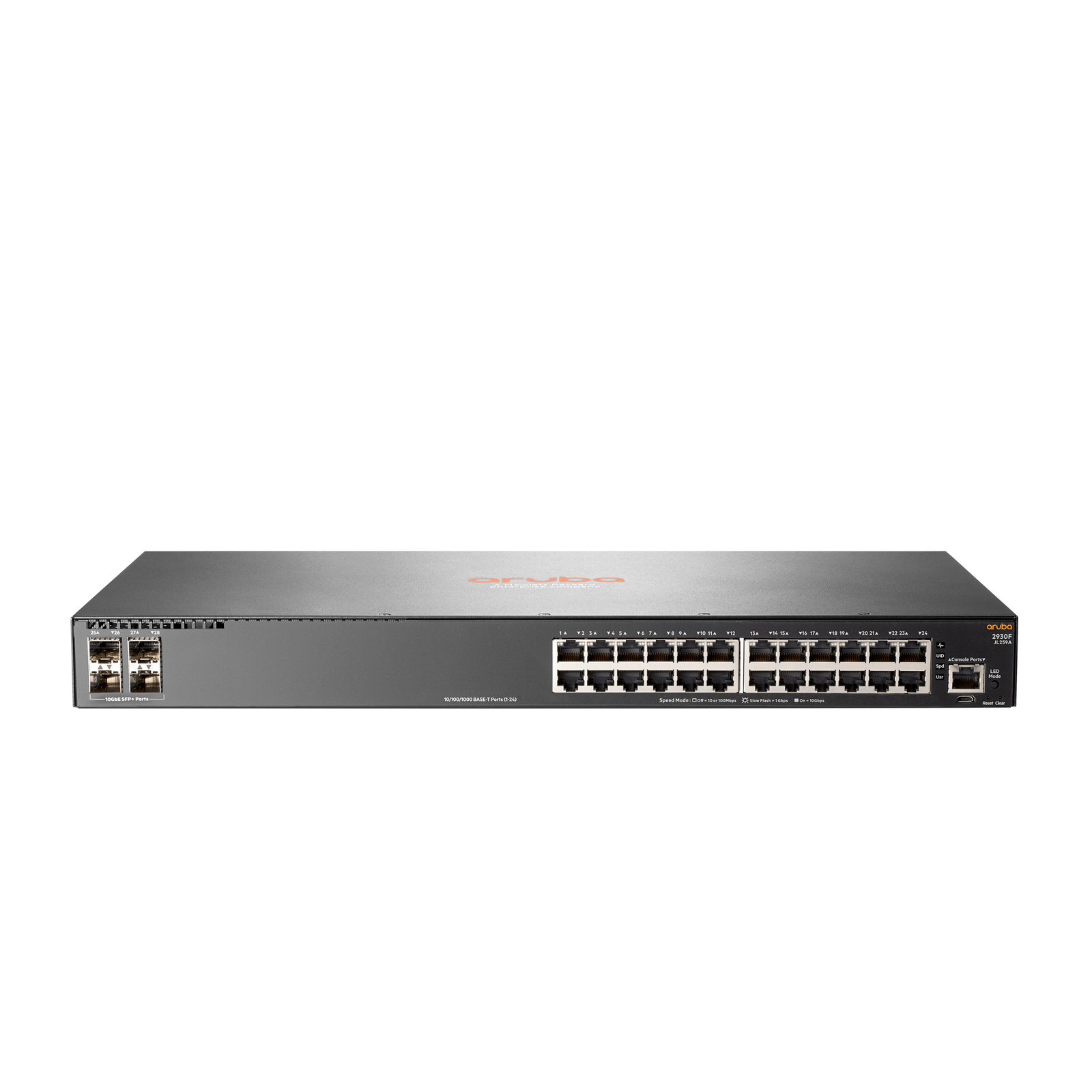 Aruba, a Hewlett Packard Enterprise company Aruba 2930F 24G 4SFP Spravovaný