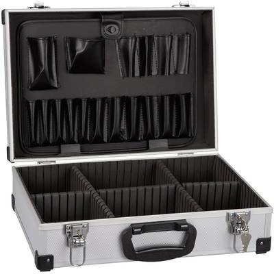 Alukoffer, üres műszertáska 430 x 315 x 140 mm Alutec 61000 (61000)