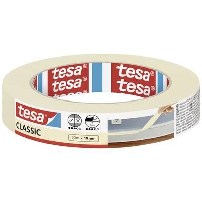 Tesa Classic (52803-00000-01) Festő védőszalag Fehér (H x Sz) 50 m x 19 mm 1 db (52803-00000-01)