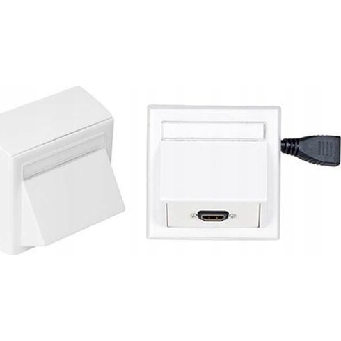 Vivolink WI221184-AMP presa energia HDMI Bianco