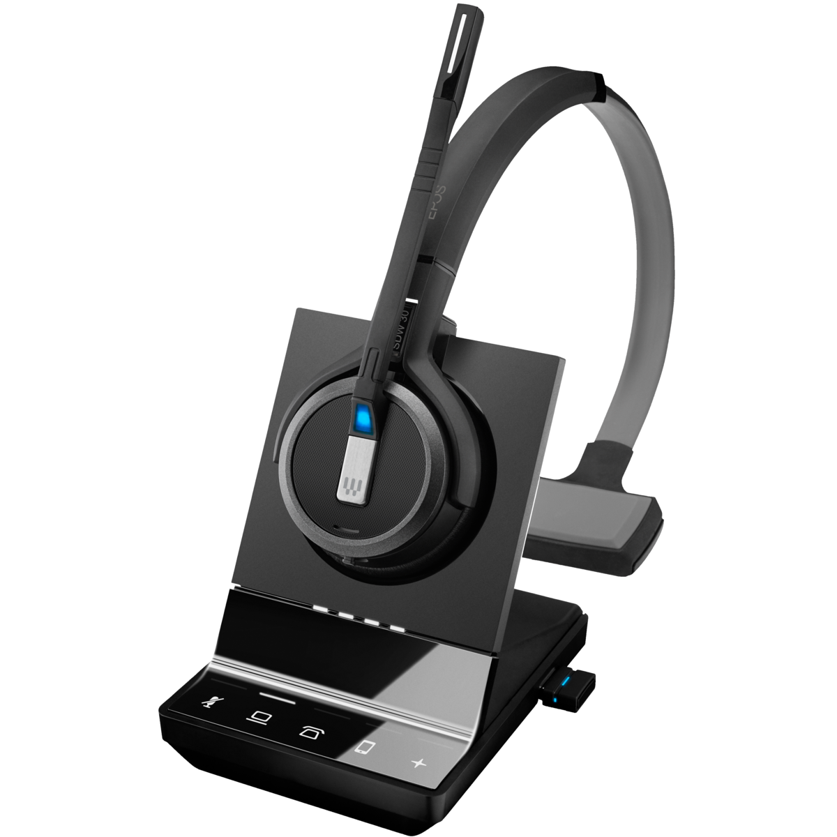 Epos Impact SDW 5036 Mono USB-A Wireless Headset - Fekete (1001025)