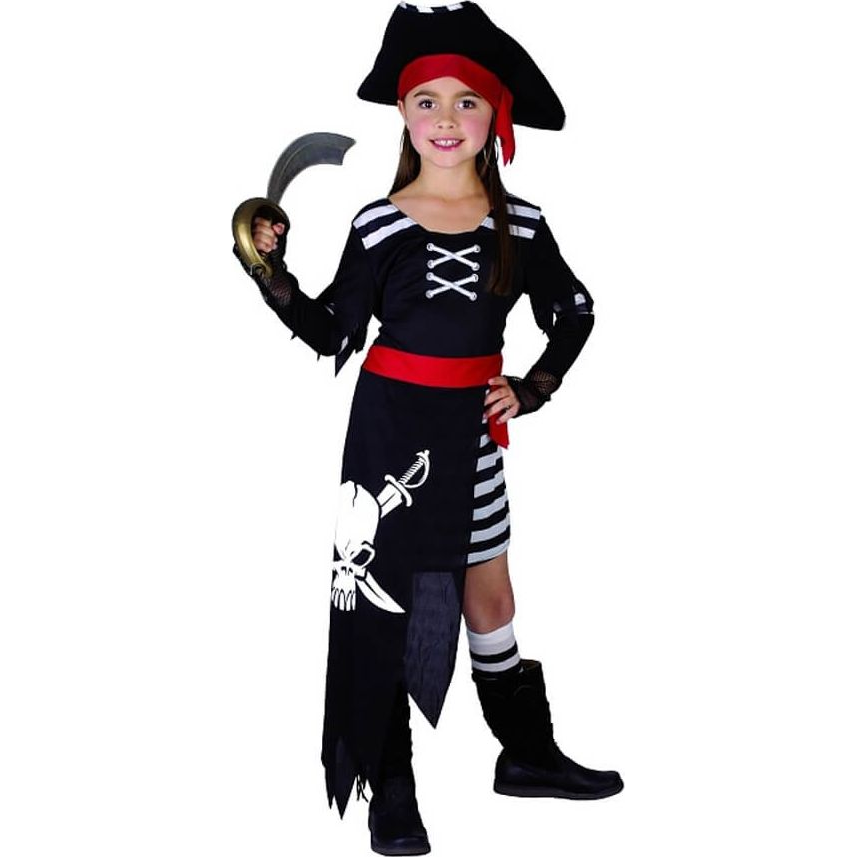 Kalózlány Little Corsair Jelmez - 110/120 cm (010275)