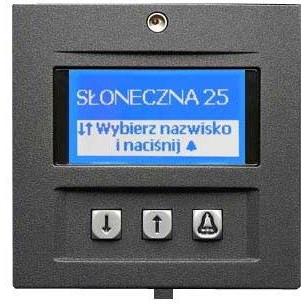 Elfon OP-ELv3 G Optima ELFON Elektroniczna lista lokatorów, grafit