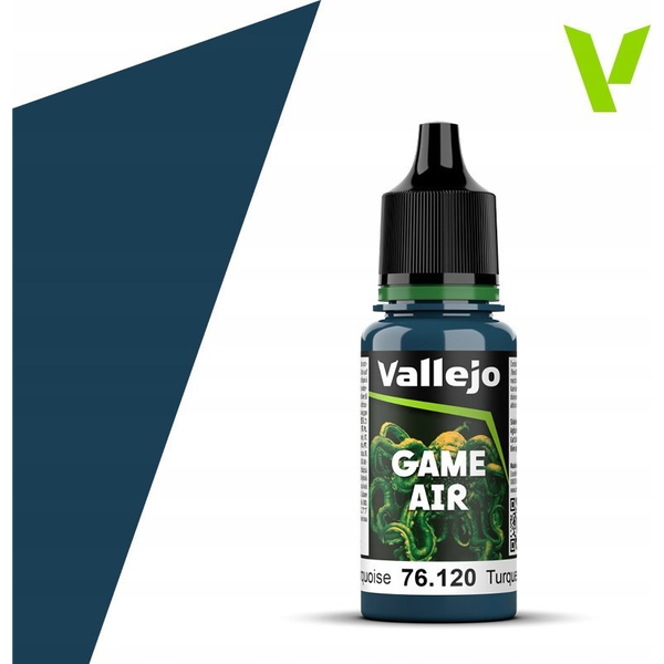  Vallejo Vallejo: 76.120 - Game Air - Abyssal Turquoise (18 ml)