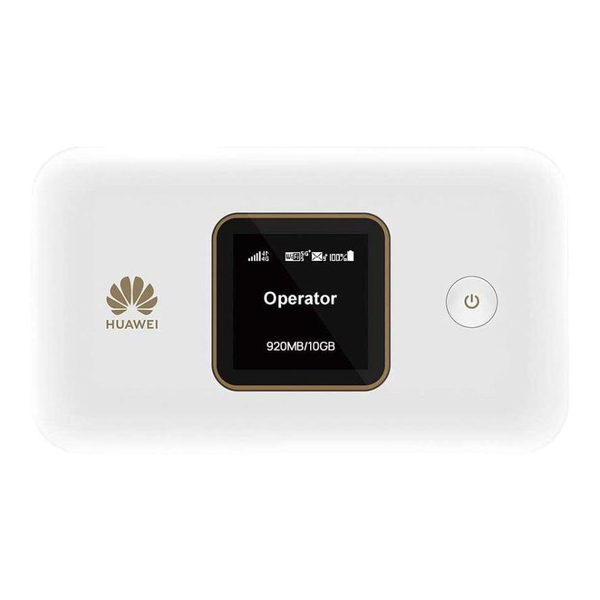Router wireless portabil Huawei E5785, Dual Band, 4G+ LTE CAT6 Hotspot, cu slot MicroSIM, unlocked, alb