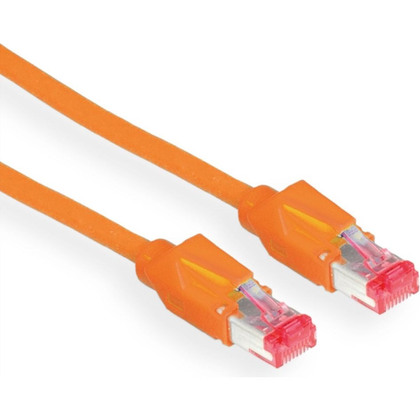  Draka Draka Comteq S/FTP- Patch Cat6 15m - RJ- 45 - RJ- 45 - Male/Male - Orange - Cat6 (21.05.2155)
