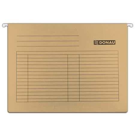 Donau 7410905-02 függőmappa A4 barna (D7410B25) (D7410B25)