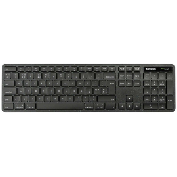 Targus EcoSmart AKB873FR toetsenbord Universeel RF-draadloos + Bluetooth AZERTY Frans Zwart