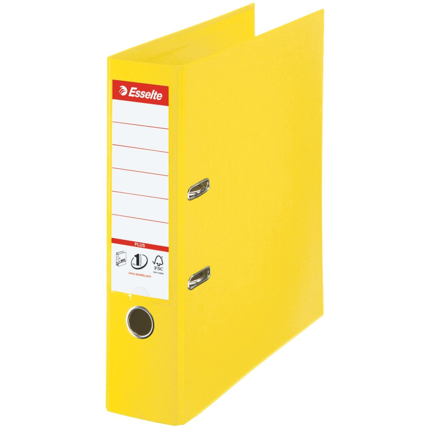 Esselte Standard Plus VIVIDA iratrendező sárga (624076) (E624076)