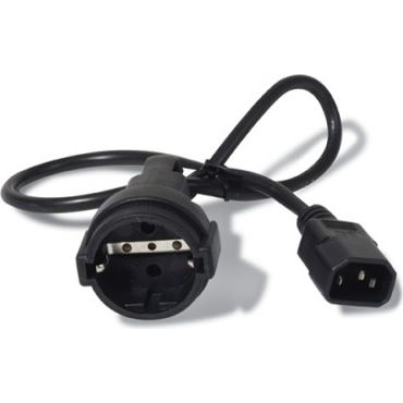 APC AP9880 cabluri de alimentare Negru 0,6 m Conector C14 CEE7/7
