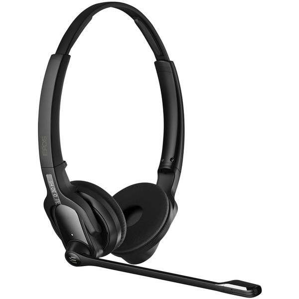 EPOS IMPACT D 30 Phone - EU Слушалки Безжичен Лента за глава Офис/Център за обаждания Стойка за зареждане Черен