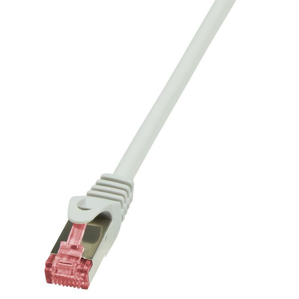 LogiLink Patchkabel CAT6   S/FTP AWG27 PIMF 50,00m grau