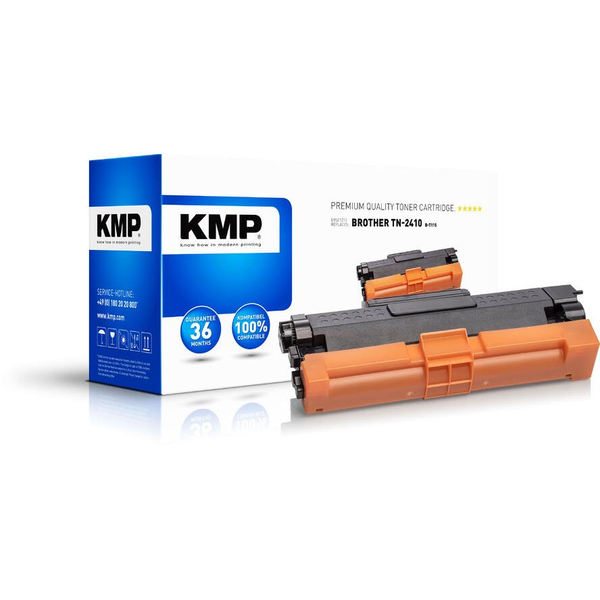Cartuș de toner negru refabricat KMP Brother TN-2410, 1200 pagini