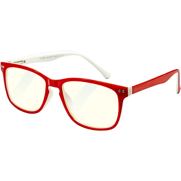GLASSA Blue Light Blocking Glasses PCG 07, dioptria: +0,00 piros