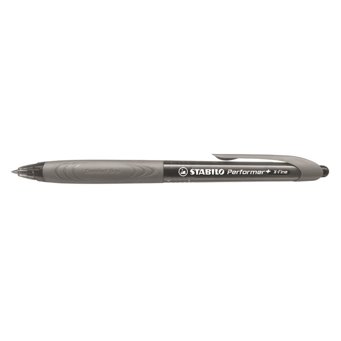 Stabilo Performer+ nyomógombos golyóstoll 0.38mm / fekete (328/3-46)