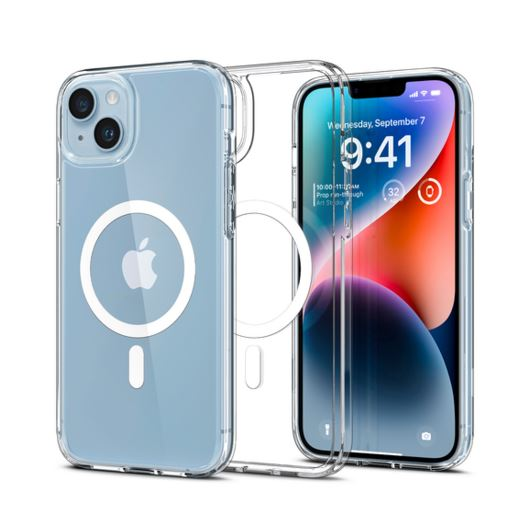 Phoner Apple iPhone 14 Magsafe szilikon tok átlátszó (71759) (PH71759)