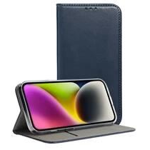 Gigapack Xiaomi Poco C40 bőr hatású fliptok sötétkék (GP-130027) (GP-130027)