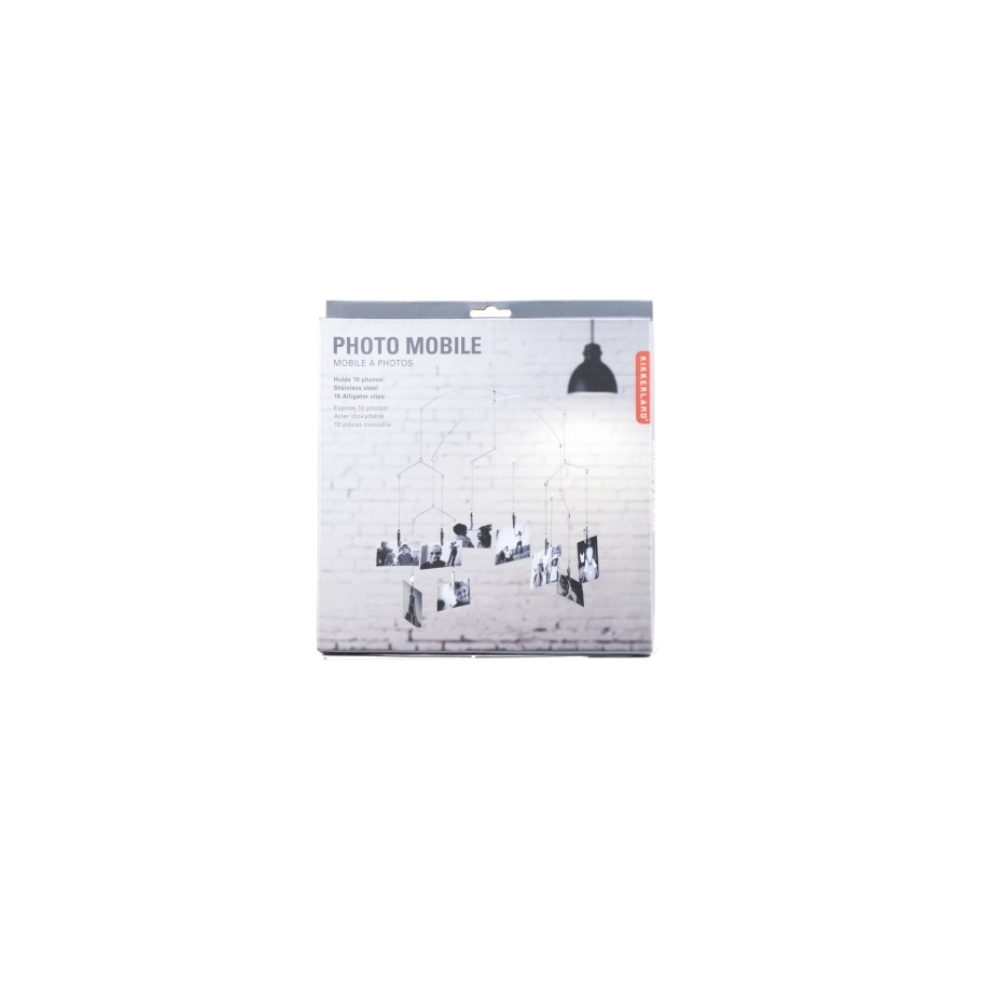 Kikkerland MH19 Függesztett térbeli fényképtartó 10 képnek - Réz (MH19)