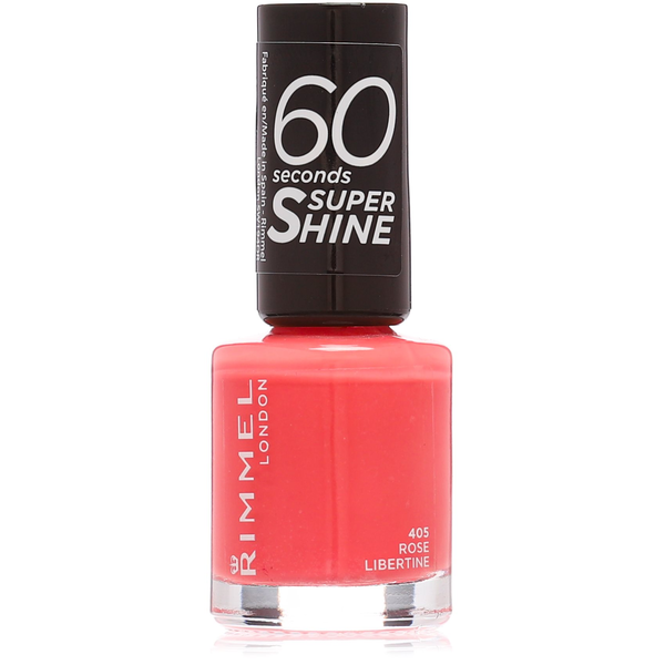 RIMMEL LONDON 60 Seconds Shine Nail Polish 405 Rose Libertine 8 ml