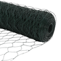 Gard Hexagonal Verde 0.5x10 m Oțel