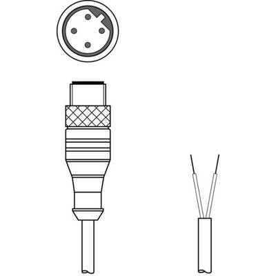 Leuze Electronic 50135248 Csatlakozóvezeték 1 db (50135248)