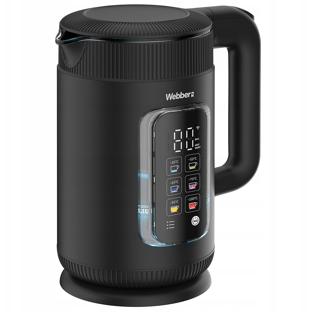 Webber WK115 WIFI elektromos vízforraló 1,5L üveg (05WK115)